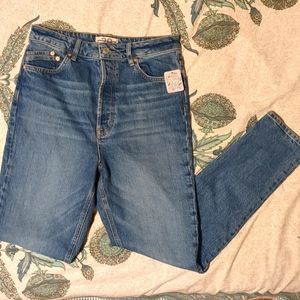 NWT Free People Zuri mom jeans